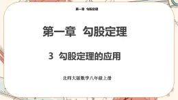 北師大版數(shù)學(xué)八上·1.3 勾股定理的應(yīng)用（課件+教案+學(xué)案+練習(xí)）