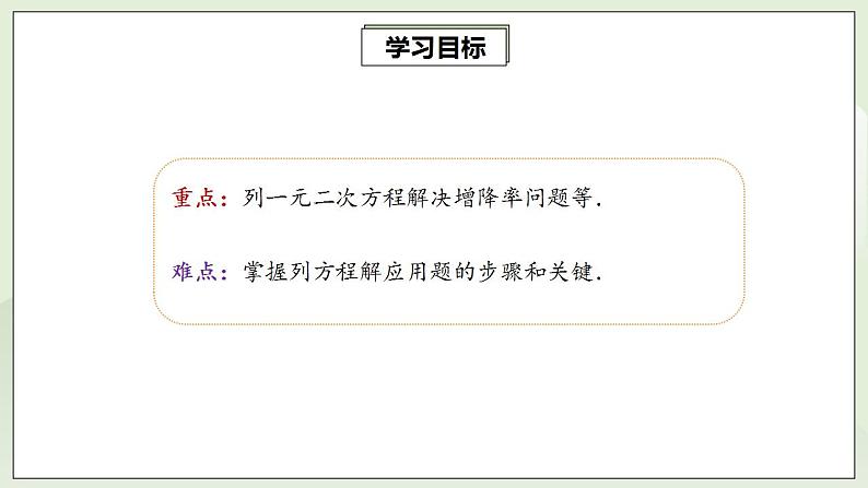 21.3.2 实际问题与一元二次方程 课件+教案+分层练习+预习案03