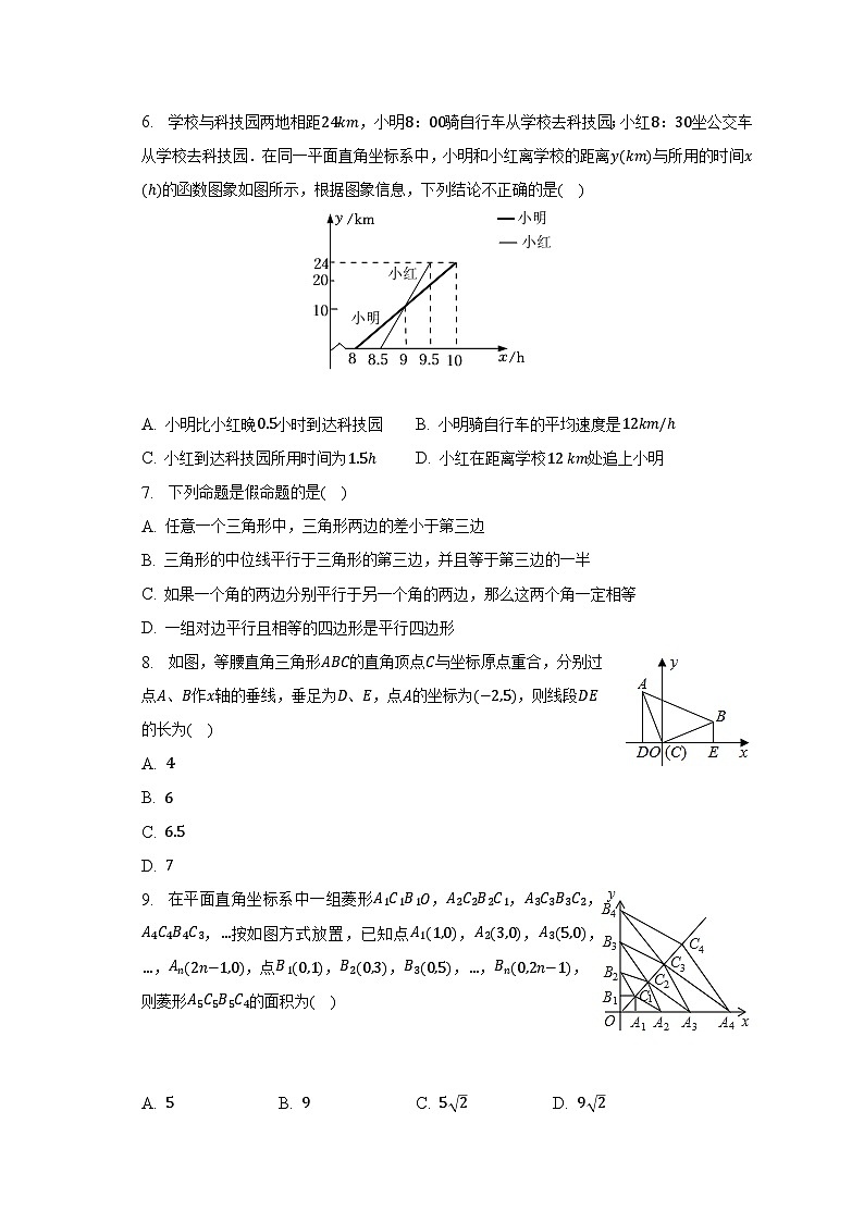 2022-2023學(xué)年廣東省深圳市坪山區(qū)七年級(jí)（下）期末數(shù)學(xué)試卷（含解析）第2頁(yè)
