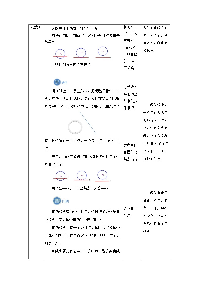 24.2.2《直线和圆的位置关系+第1课时》课件+教案--人教版数学九上03