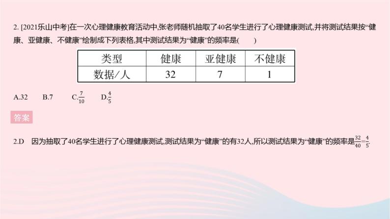 2023八年级数学上册第15章数据的收集与表示全章综合检测作业课件新版华东师大版04