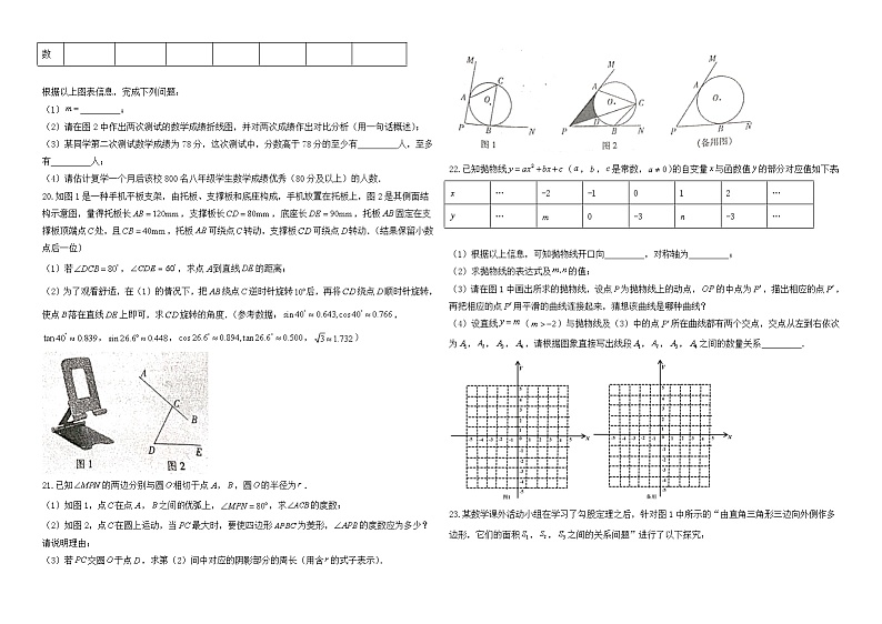 2020年江西省中考数学试卷与答案03