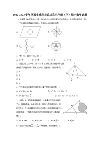 2022-2023學(xué)年陜西省咸陽市武功縣八年級（下）期末數(shù)學(xué)試卷（含解析）