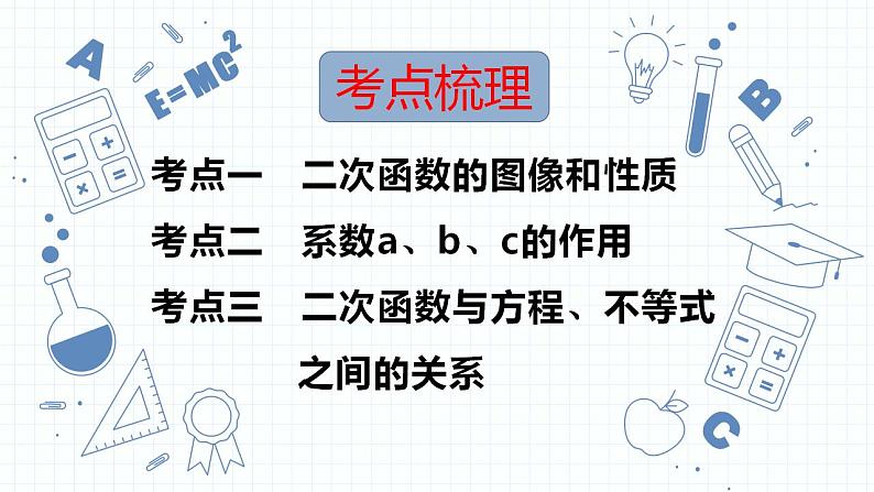 专题11 二次函数课件九年级人教版数学中考一轮复习第2页