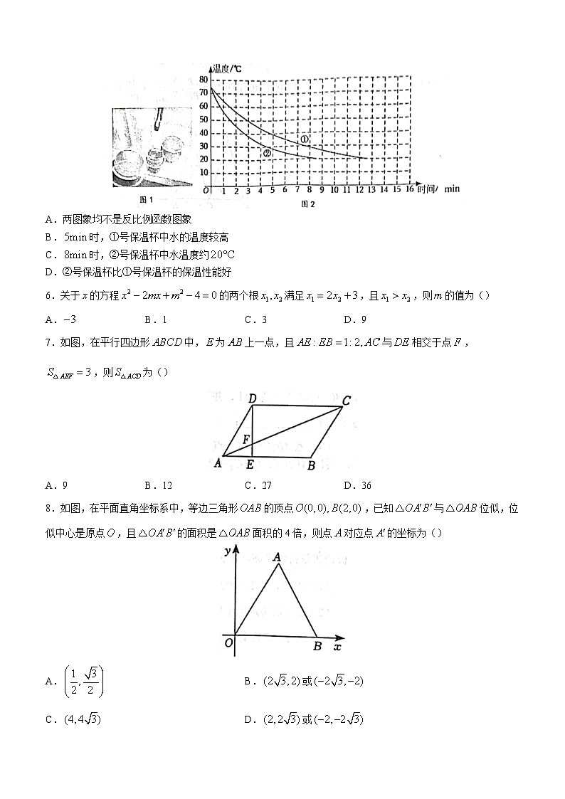 山东省威海市威海经济技术开发区2022-2023学年八年级下学期期末数学试题(含答案)第2页