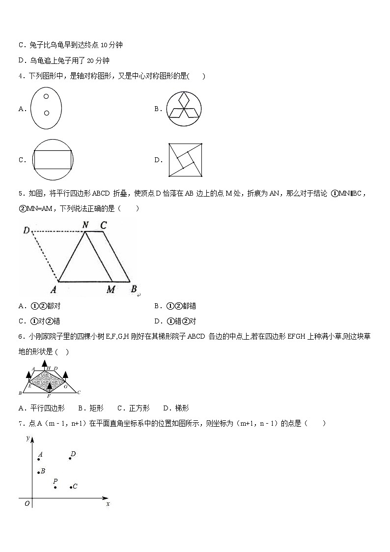 2022-2023学年山东省郓城县七年级数学第二学期期末学业质量监测模拟试题含答案第2页