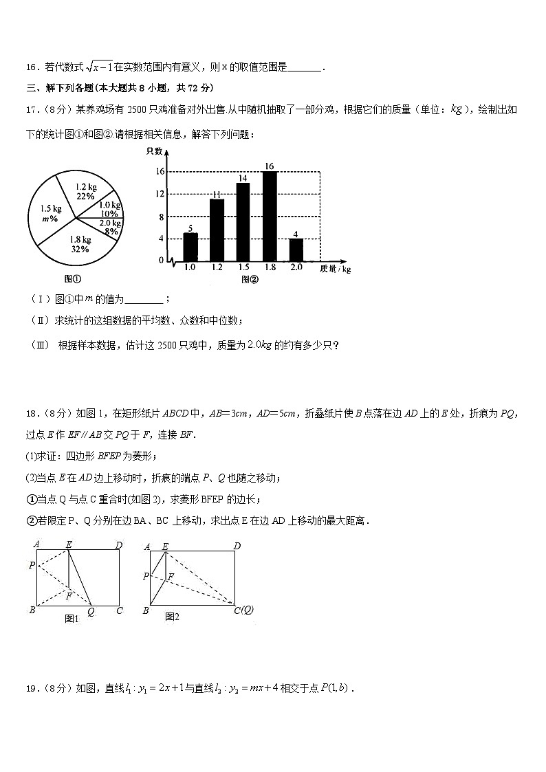 2022-2023学年河南卢氏县七下数学期末质量跟踪监视试题含答案03