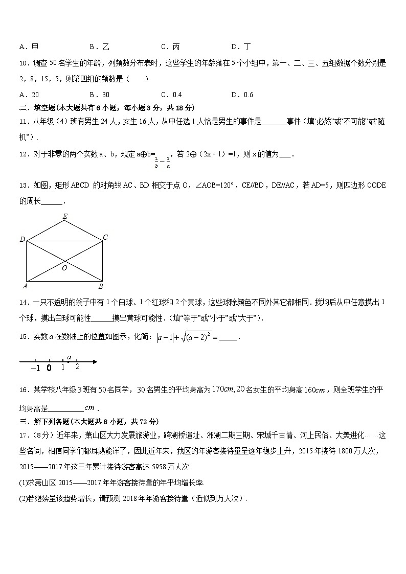2022-2023学年河南省各地(部分地区)七下数学期末质量检测模拟试题含答案第3页