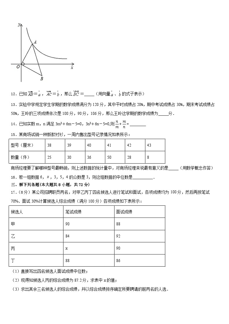 2022-2023学年河南省安阳市殷都区数学七年级第二学期期末达标检测模拟试题含答案03