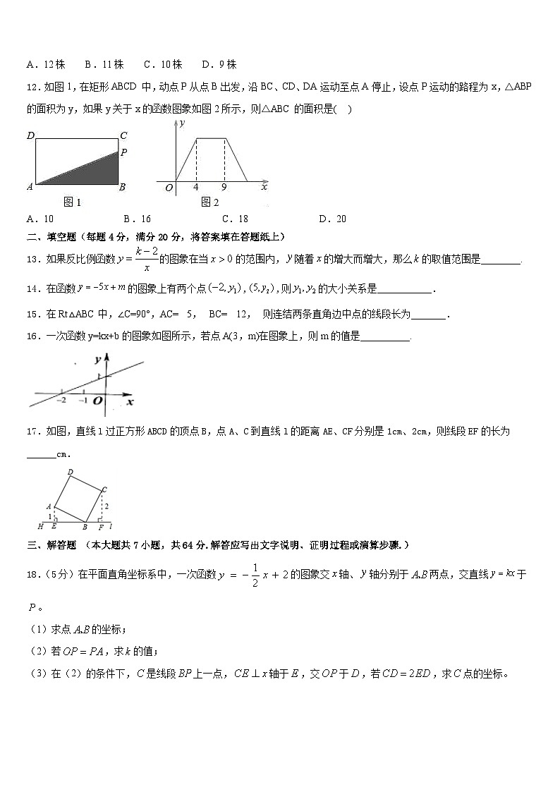 2022-2023学年河南省淮阳区羲城中学数学七下期末考试模拟试题含答案第3页
