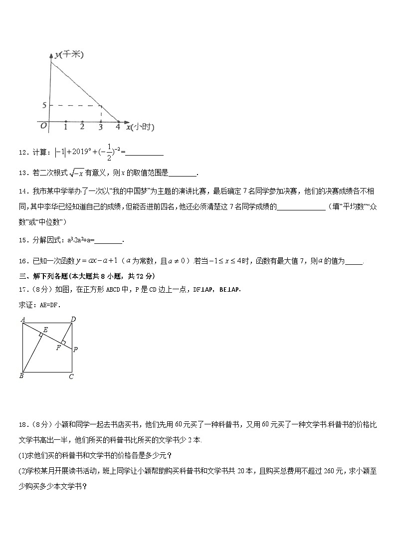 2022-2023学年河南省平顶山市第四十三中学数学七下期末检测模拟试题含答案03