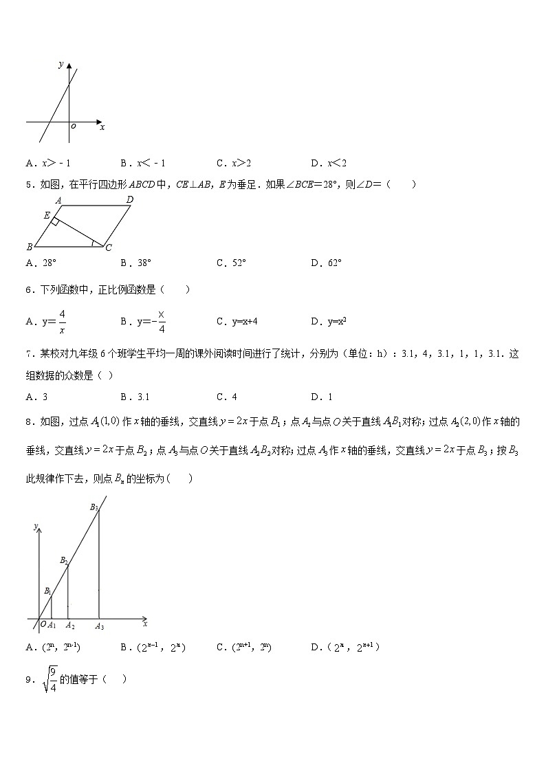 2022-2023学年浙江省绍兴县数学七下期末质量跟踪监视模拟试题含答案第2页