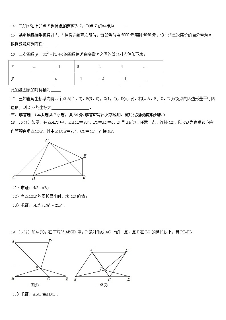 2022-2023学年甘肃省白银市平川区第四中学数学七下期末调研试题含答案03