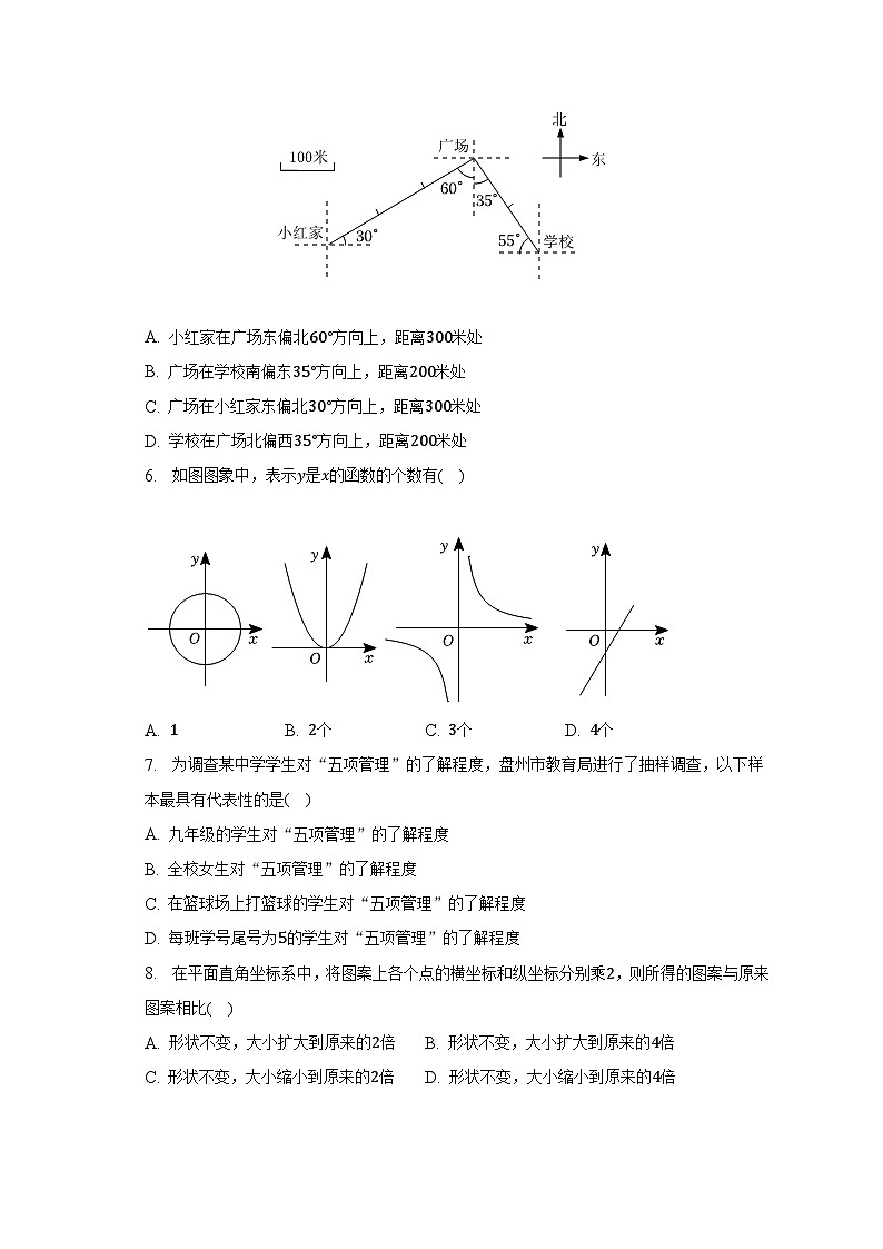 2022-2023学年河北省邯郸市永年区八年级(下)期中数学试卷(含解析)02
