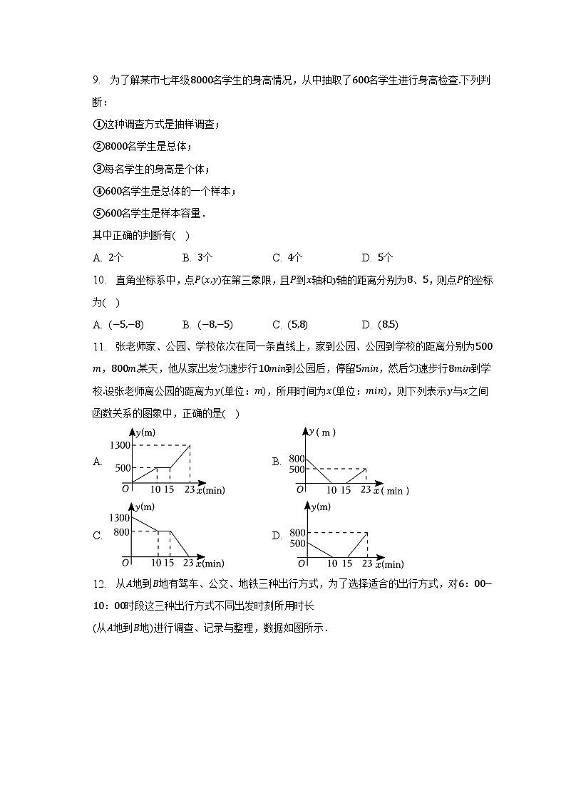 2022-2023学年河北省邯郸市永年区八年级(下)期中数学试卷(含解析)03