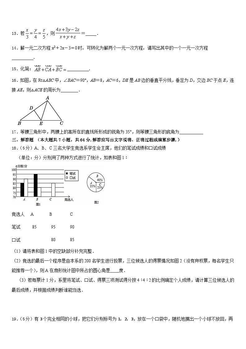 2022-2023学年陕西省西安市西北大附中数学七下期末经典模拟试题含答案03