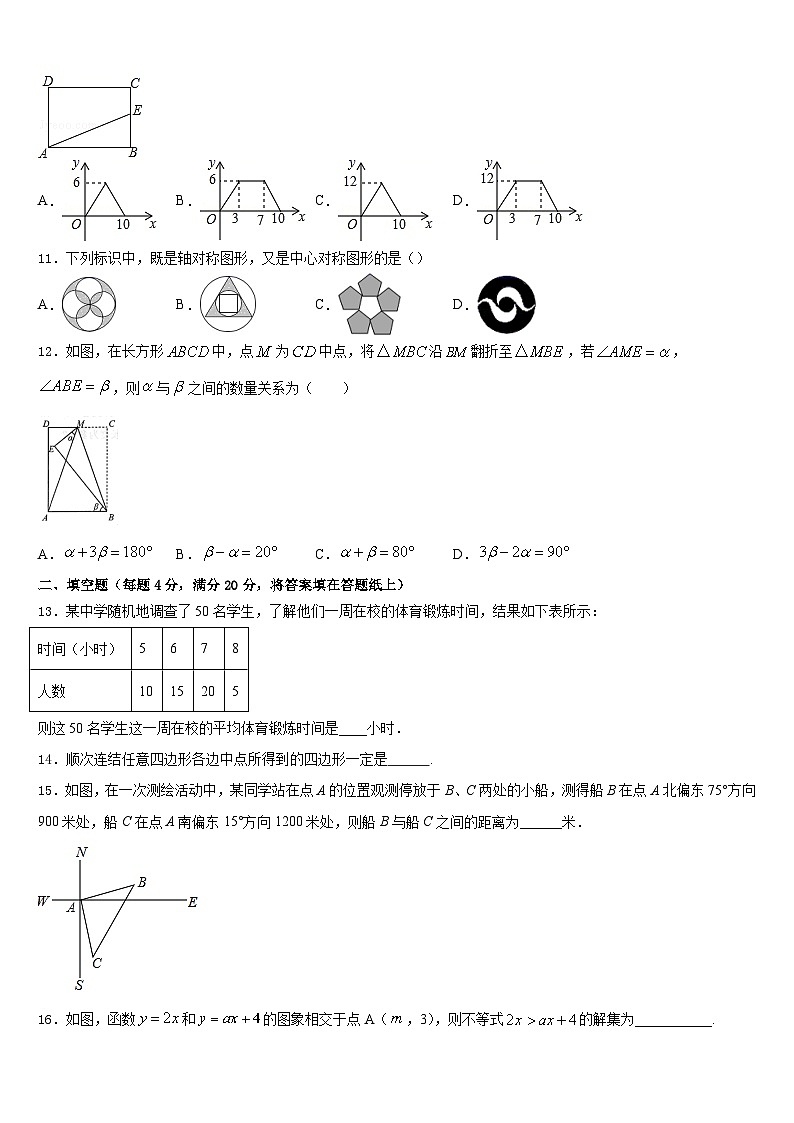 北京市二中学教育集团2022-2023学年数学七年级第二学期期末达标检测模拟试题含答案第3页