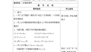 沪教版 (五四制)八年级上册17．3  一元二次方程根的判别式获奖表格教学设计及反思