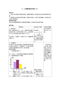 初中沪教版 (五四制)2.2  分数的基本性质公开课表格教案