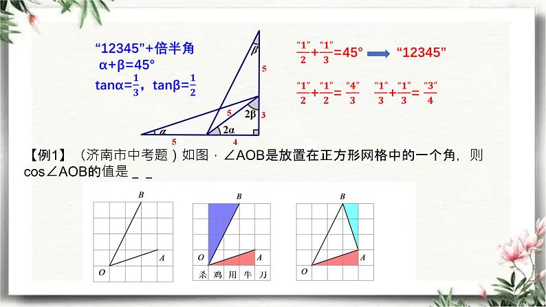中考数学模型(一轮复习课件 )04