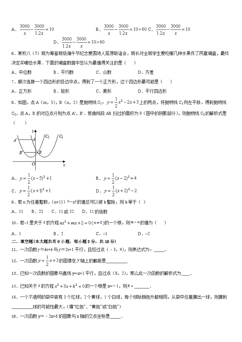 江西省吉安市七校联盟2022-2023学年数学七下期末学业质量监测试题含答案02
