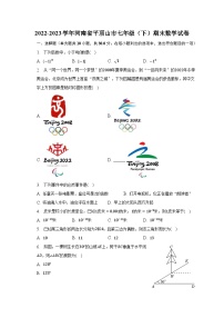 2022-2023学年河南省平顶山市七年级（下）期末数学试卷（含解析）