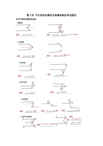 【重难点讲义】浙教版数学七年级下册-第03讲 平行线常见模型及辅助线的常见做法