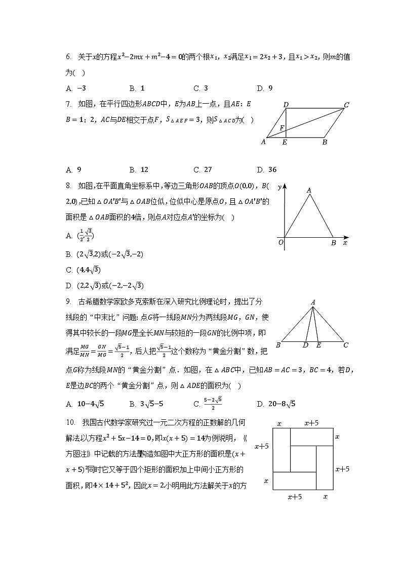 2022-2023学年山东省威海市经开区八年级(下)期末数学试卷(五四学制)(含解析)02