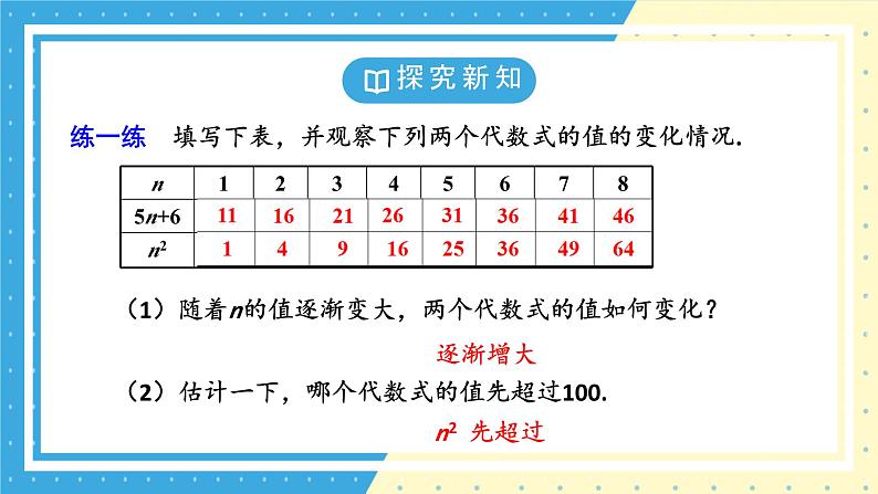 鲁教版(五四)六年级上册3.2代数式第二课时课件PPT第6页