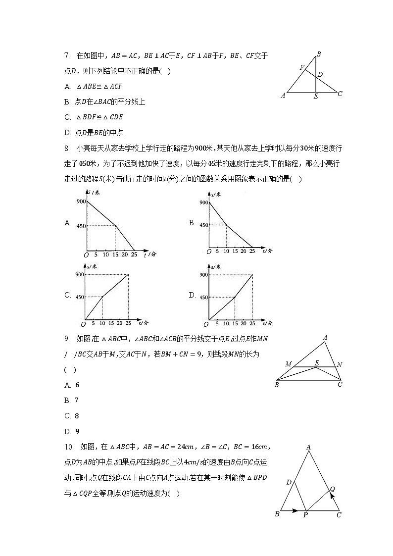 四川省达州市宣汉县土黄中学2022-2023学年下学期七年级期末数学试卷(含答案)第2页