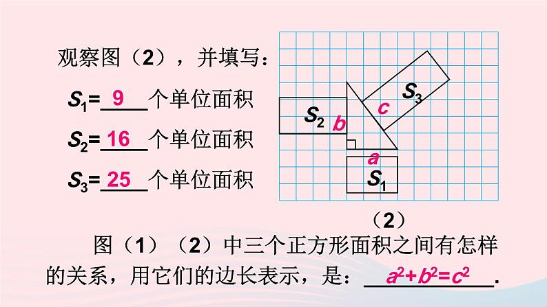 第18章勾股定理18.1勾股定理第1课时勾股定理课件(沪科版八下)06