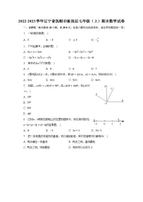 2022-2023学年辽宁省抚顺市新抚区七年级（上）期末数学试卷（含解析）
