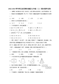 2022-2023学年河北省邯郸市磁县七年级（上）期末数学试卷（含解析）