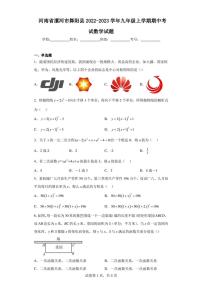 河南省漯河市舞阳县2022-2023学年九年级上学期期中考试数学试题