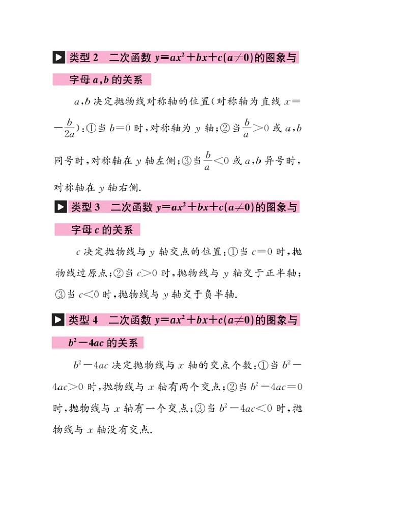 《回顾与思考二次函数性质》教学设计5-九年级下册数学北师大版02