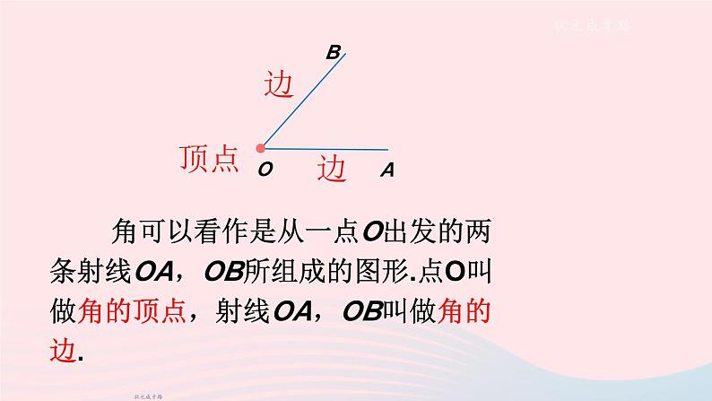 2023七年级数学上册第4章直线与角4.4角上课课件新版沪科版04