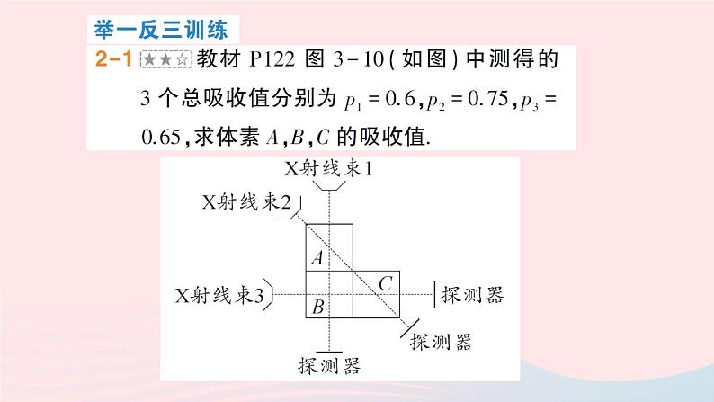 2023七年级数学上册第3章一次方程与方程组3.6综合与实践一次方程组与CT技术作业课件新版沪科版08