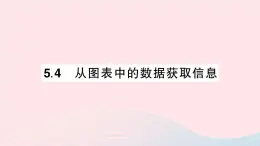 2023七年级数学上册第5章数据的收集与整理5.4从图表中的数据获取信息作业课件新版沪科版