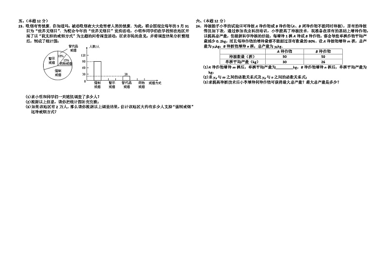 2009年至2018年辽宁省沈阳市十年中考数学试卷与答案第3页