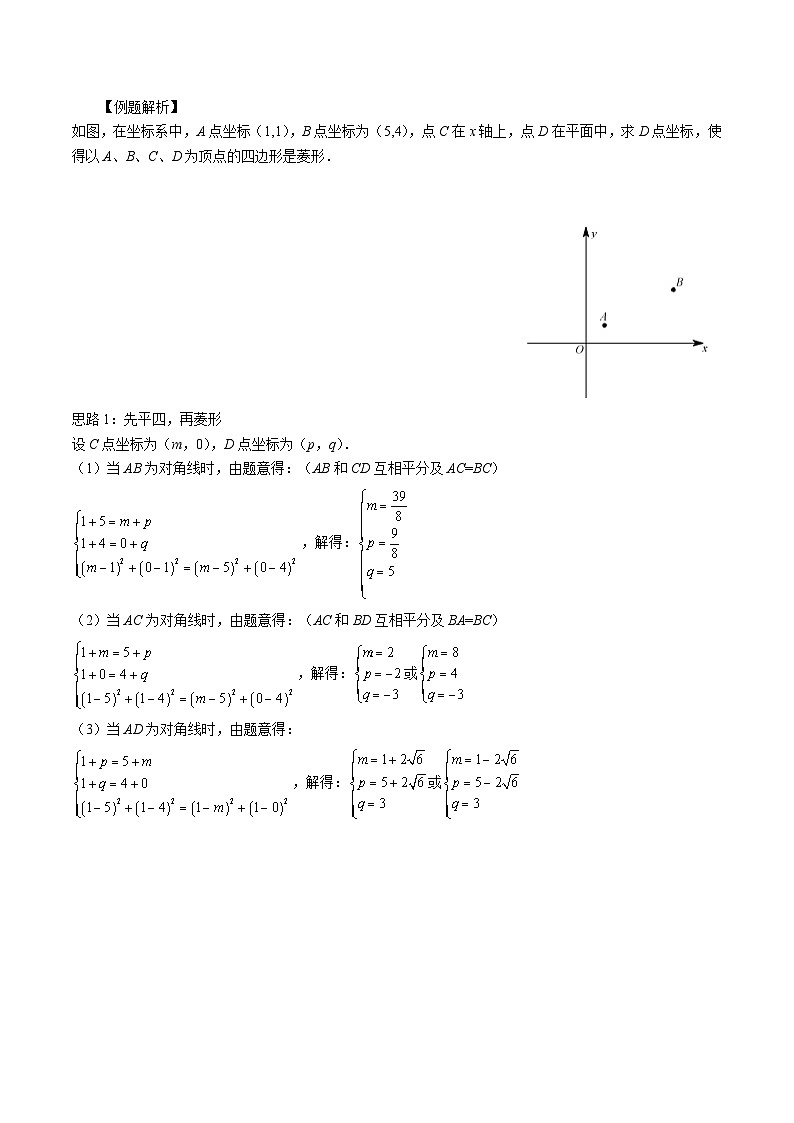 专题14 二次函数与菱形存在性问题(原卷版)第2页