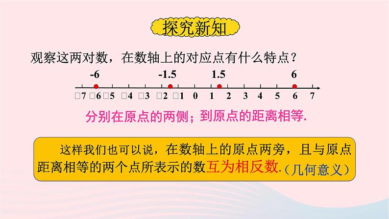 2023七年级数学上册第2章有理数2.3相反数课件(华东师大版)第4页