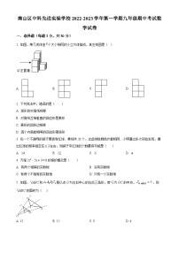 精品解析:廣東省深圳市南山區(qū)中科先進(jìn)實(shí)驗(yàn)學(xué)校2022-2023學(xué)年九年級(jí)上學(xué)期期中考試數(shù)學(xué)試卷