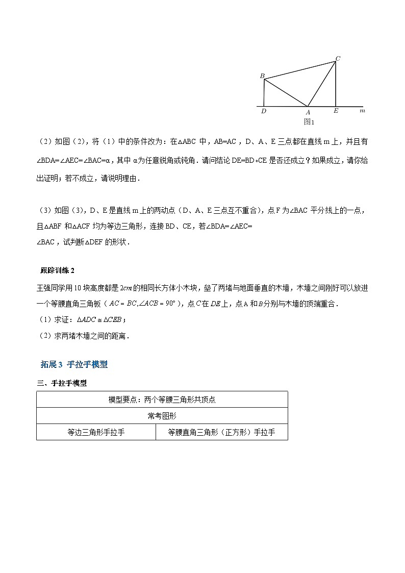 【期中单元重点题型】(苏科版)2023-2024学年八年级数学上册 第一章 全等三角形模型归纳(知识拓展)(原卷版)第3页