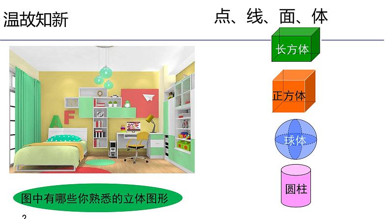 4.1.2+点、线、面、体-2023-2024学年七年级数学上册教学课件(人教版)05
