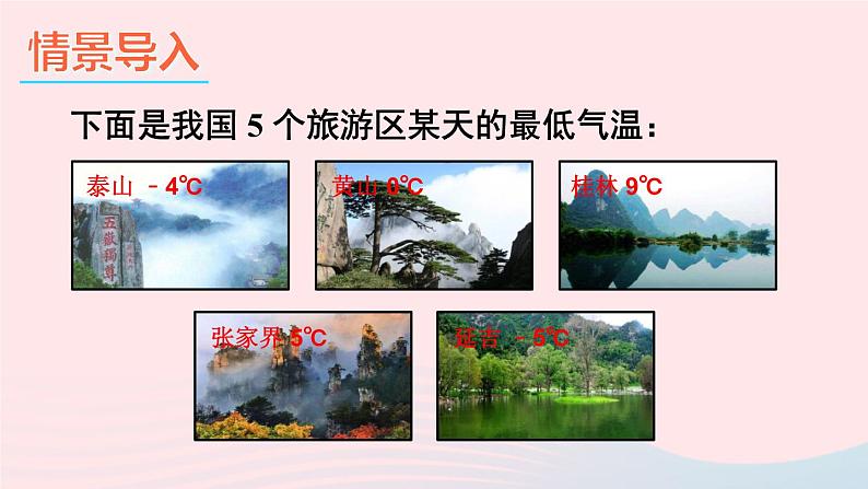 第1章有理数1.3有理数的大小课件(沪科版七上)第2页