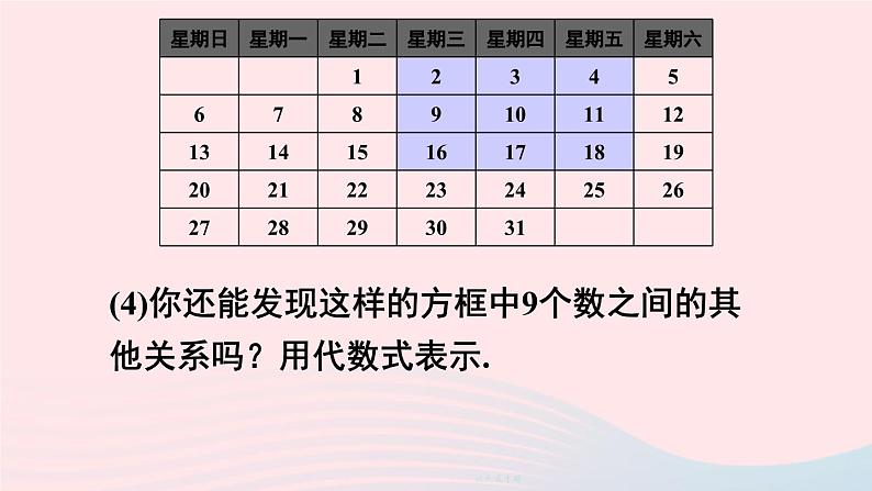 第三章整式及其加减5探索与表达规律课件(北师大版七上)第6页