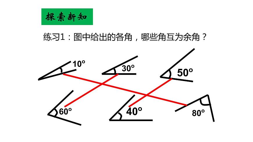 4.3.3+余角和補角七年級數學上冊同步教材配套精品教學課件（人教版）第4頁