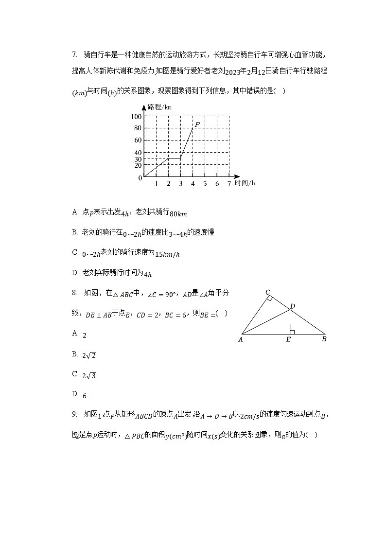 安徽省芜湖市部分学校2022-2023学年八年级下学期第三次月考数学试卷(含解析)第2页