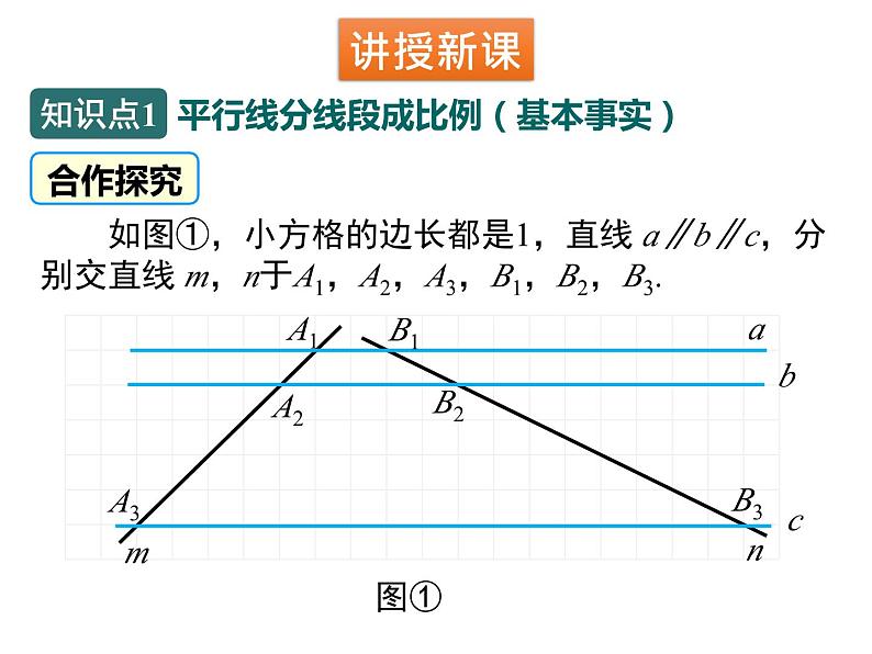 4.2 平行线分线段成比例 北师大版九年级数学上册课件04