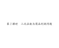 数学人教版22.3 实际问题与二次函数教课内容ppt课件